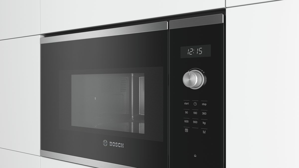 Встраиваемая микроволновая печь BFL554MS0 Bosch