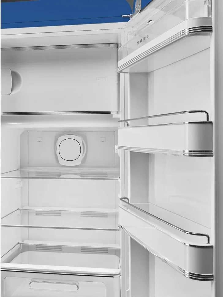 SMEG FAB28RDUJ6 Отдельностоящий однодверный холодильник, стиль 50-х годов, 60 см, британский флаг, п